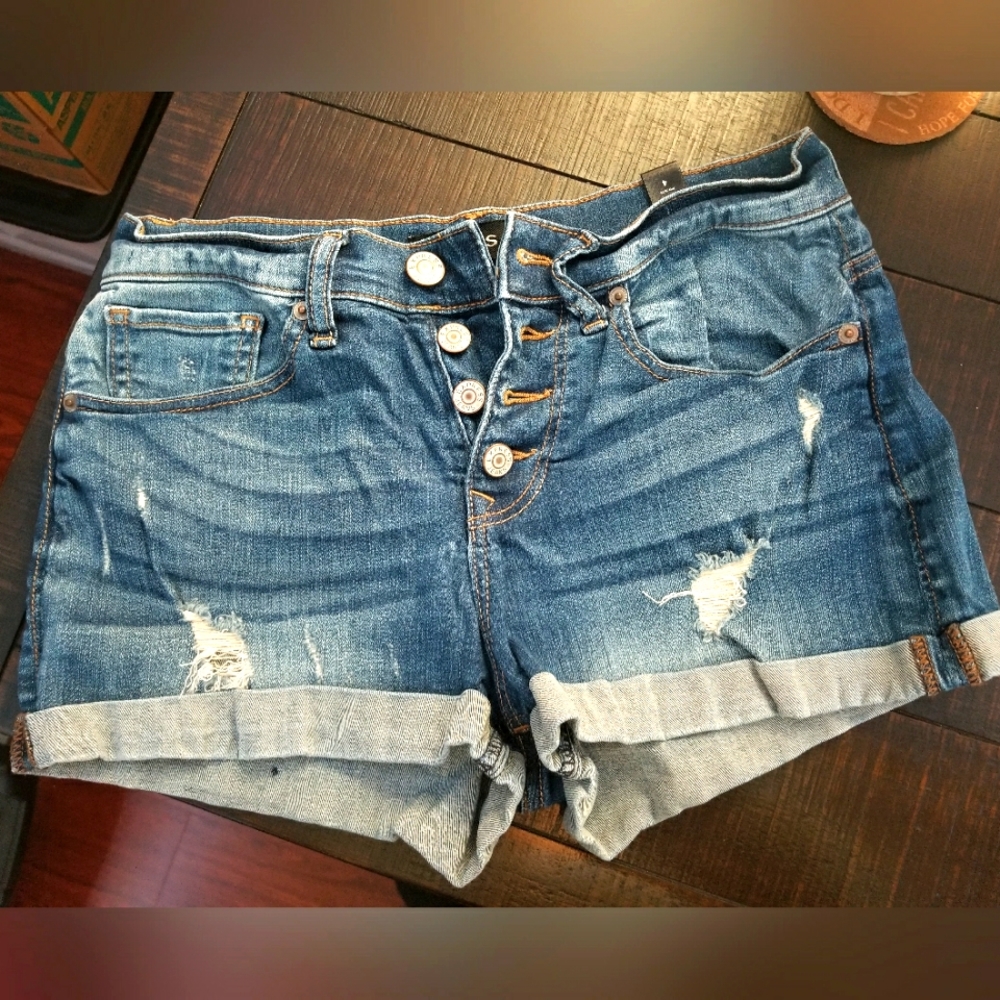 Express Blue Jean Shorts - size 4